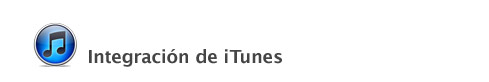 iTunes Integration
