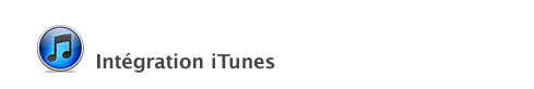 iTunes Integration