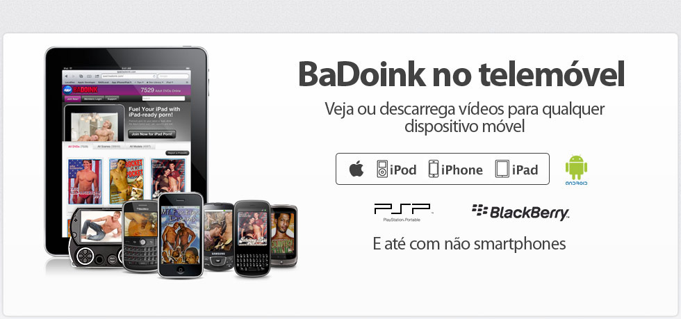 Stream or download videos to any mobile device with BaDoink mobile