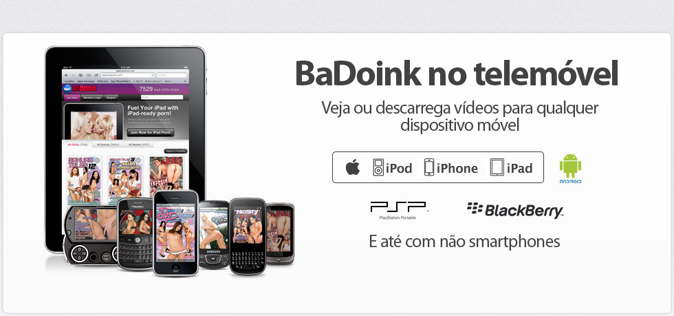 Stream or download videos to any mobile device with BaDoink mobile