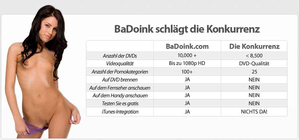 BaDoink kills the competition with over 10,000 HD DVDs!