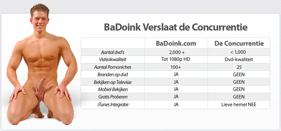 BaDoink kills the competition with over 10,000 HD DVDs!